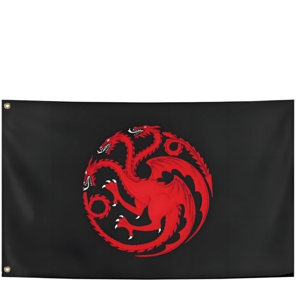 House of Dragons Targaryen 3x5 flag